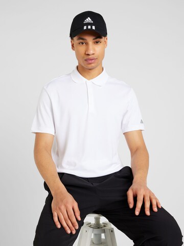 Maglia funzionale di ADIDAS GOLF in bianco: frontale