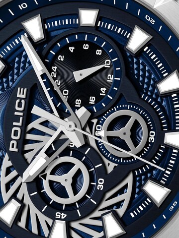 Montre à affichage analogique POLICE en bleu