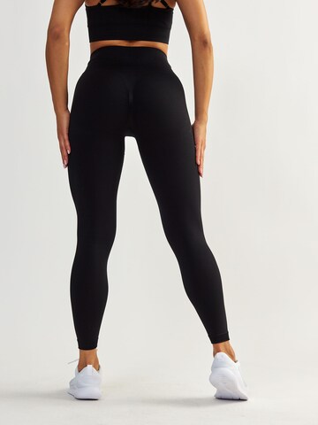 BeShaped Skinny Sporthose in Schwarz