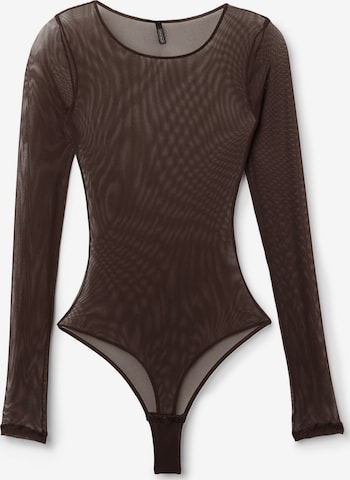 INTIMISSIMI Bodysuit in Brown: front