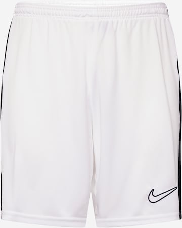 NIKESportske hlače 'Academy23' - bijela boja: prednji dio