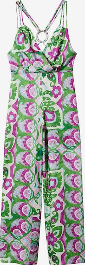 MANGO Overal 'Sandy' - tyrkysová / trávovo zelená / cyklaménová / biela, Produkt