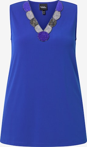 Ulla Popken Top in Blauw: voorkant