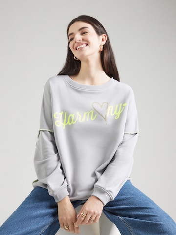 miss goodlifeSweater majica 'Harmony' - siva boja: prednji dio