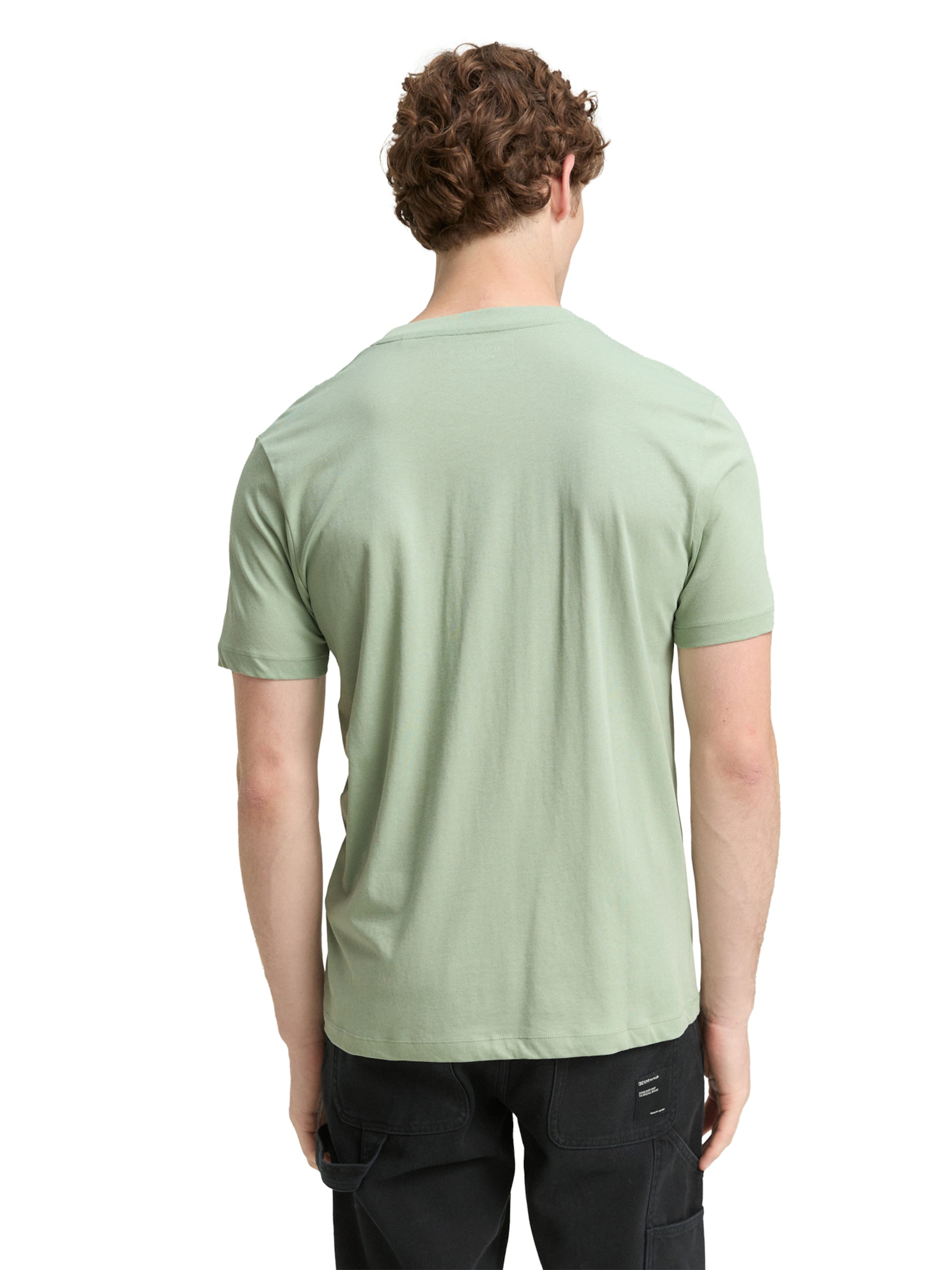T-Shirt TOM TAILOR DENIM en vert