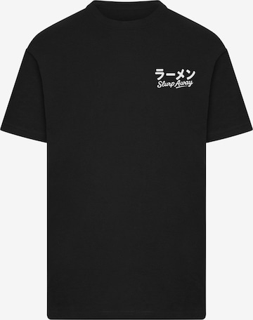 Merchcode Shirt 'Japanese Ramen' in Black: front