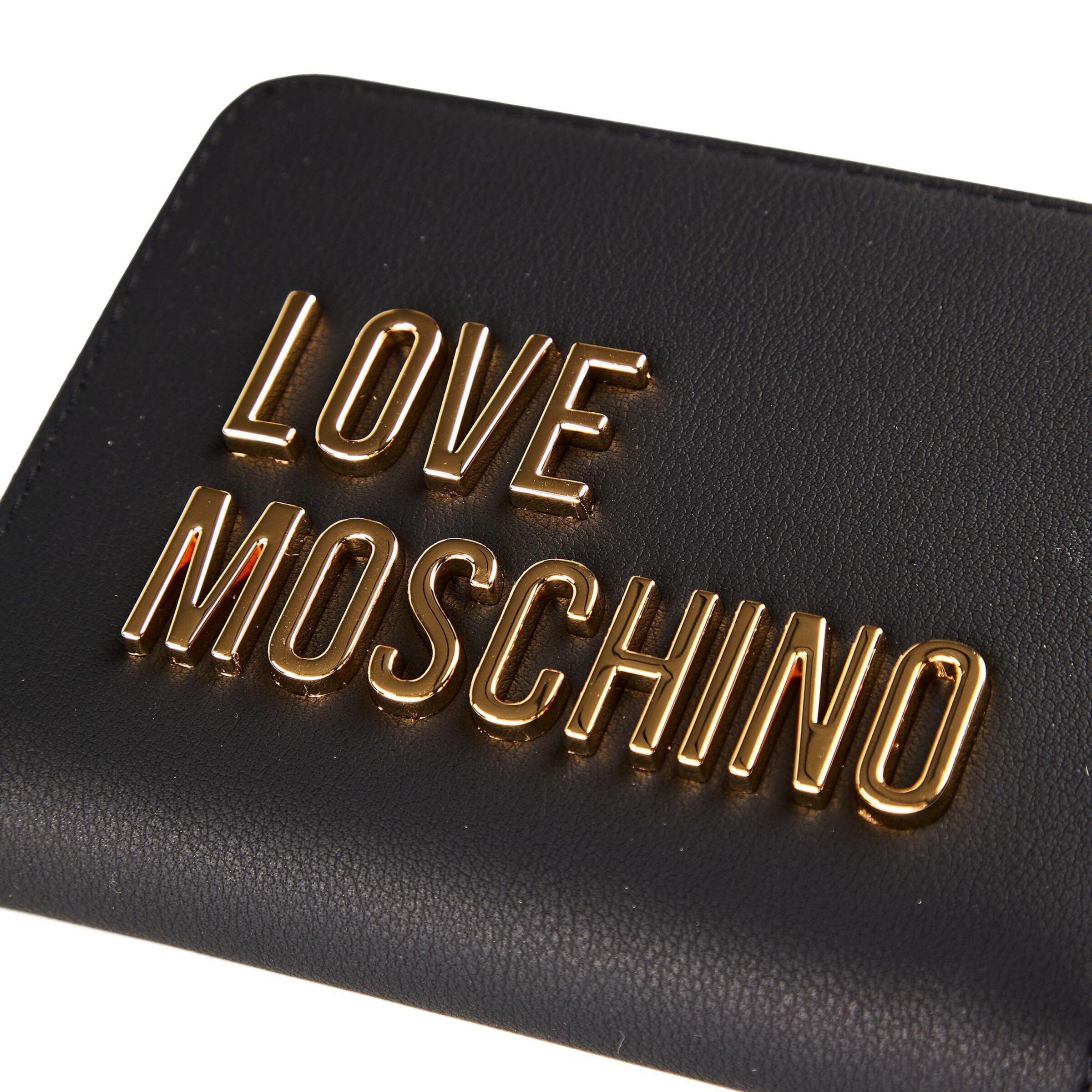 Porte-monnaies 'Bold Love' Love Moschino en noir