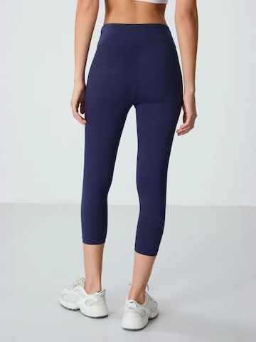 Skinny Leggings 'Gamaschen' di Tommy Life in blu