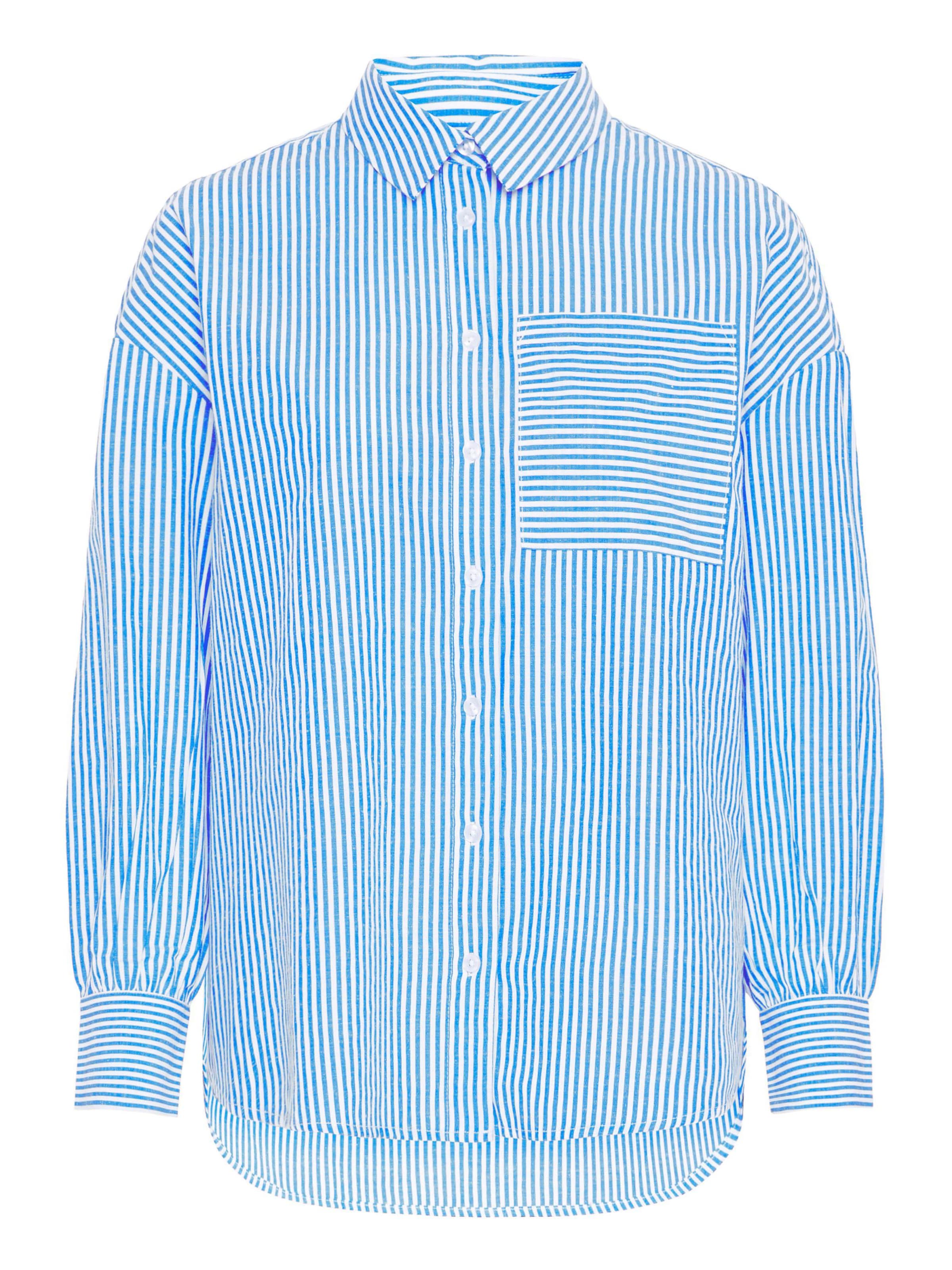 Fransa Bluse 'FRPoppa' in Blau: Vorderseite