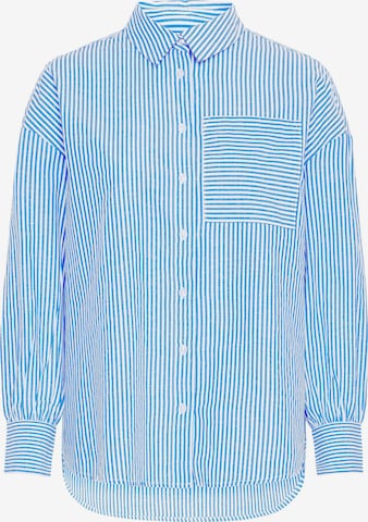 Fransa Blouse 'FRPoppa' in Blauw: voorkant