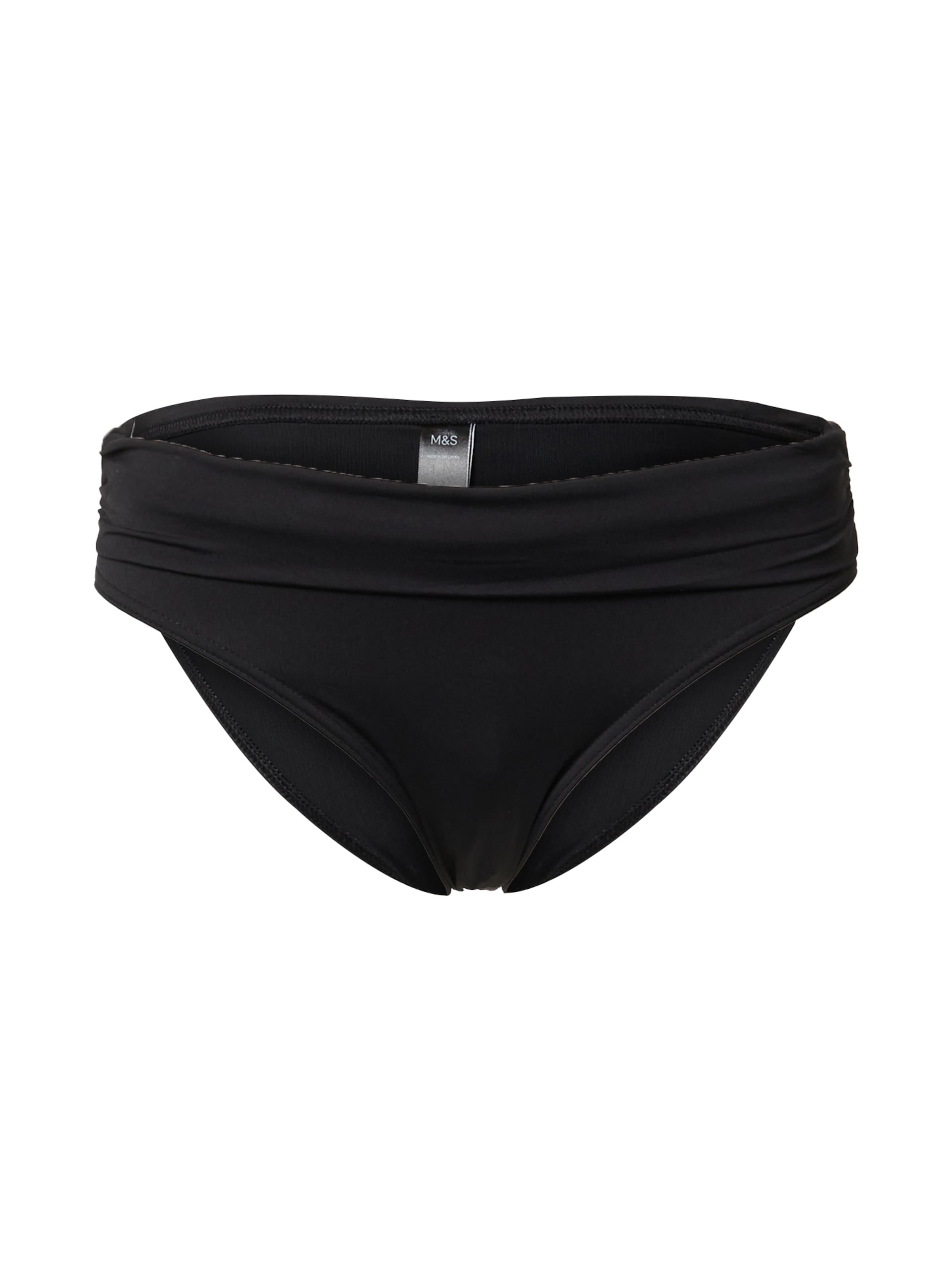 melns Marks & Spencer Bikini apakšdaļa: no priekšpuses