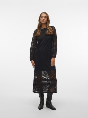 VERO MODA Kjole i sort: forside