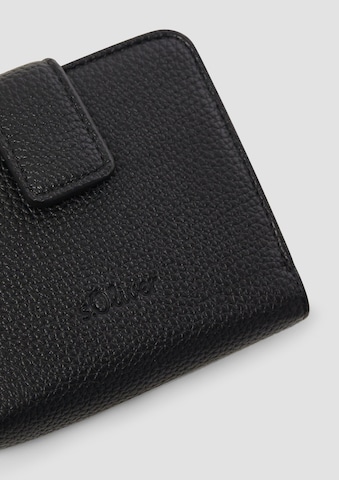 s.Oliver Wallet in Black