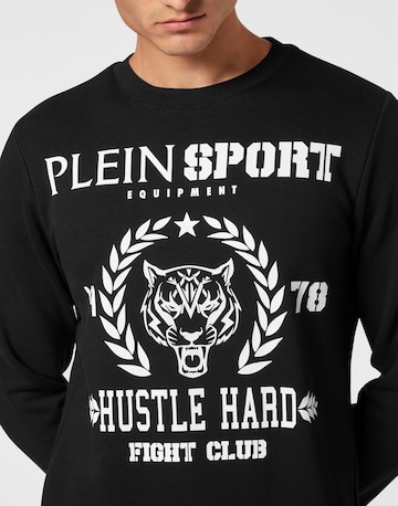 Plein Sport Sweatshirt 'Tiger' in Black