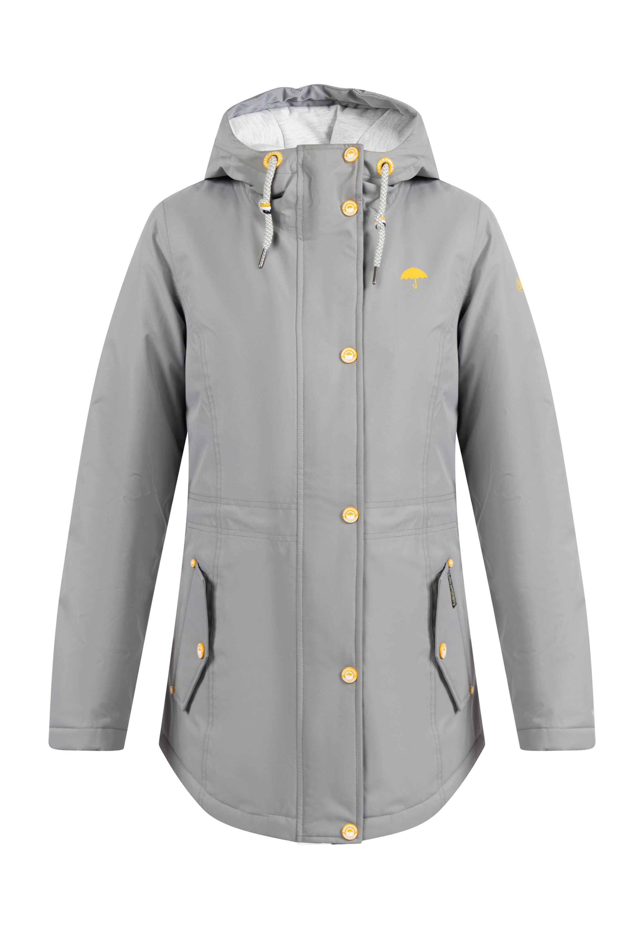 Schmuddelwedda Funktsionaalne jope, värv hall: eest vaates