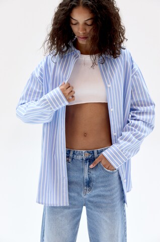 Pull&Bear Blúzka - Modrá