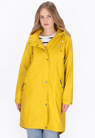 Schmuddelwedda - Abrigo funcional en amarillo: frente