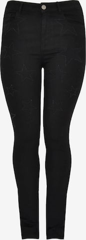 Yoek Slim fit Jeans 'STARS' in Black: front