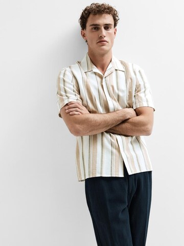 SELECTED HOMME - Ajuste confortable Camisa en marrón