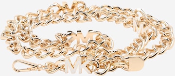 MICHAEL Michael Kors - Cinturón en oro: frente