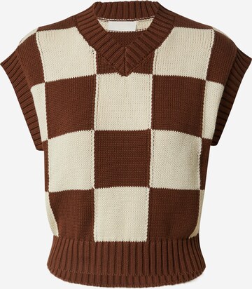 LeGer by Lena Gercke - Pullover 'Danai' em castanho: frente