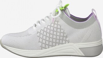 Earth Edition by Marco Tozzi Platform trainers in White