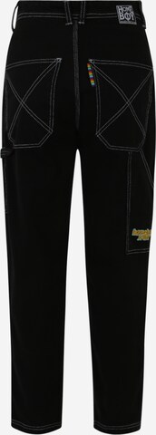 HOMEBOY Tapered Jeans 'x-tra WORK PANTS' i sort