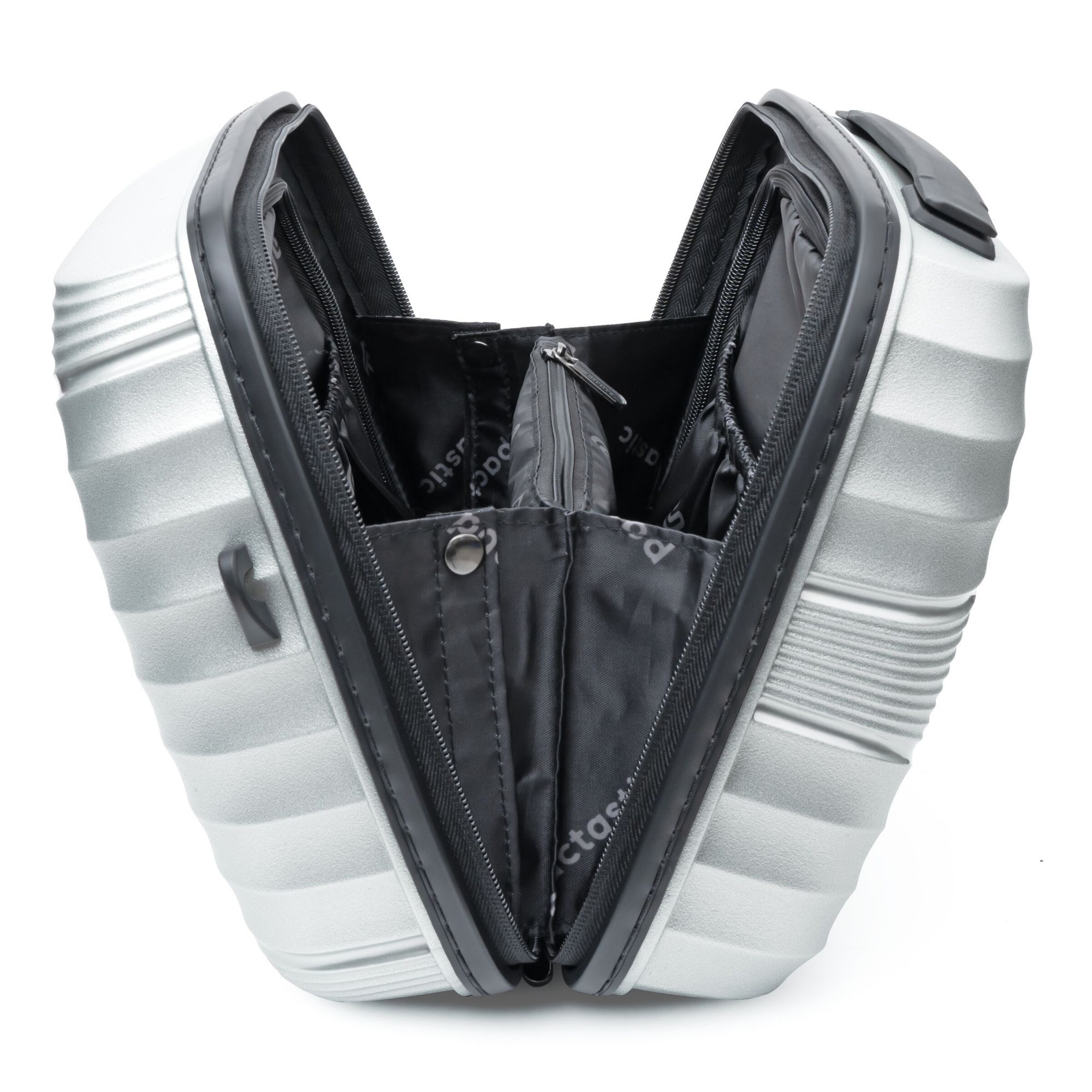 Pactastic Kosmetiktasche 'Collection 02' in Silber