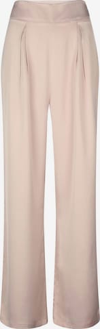 FRESHLIONS Wide leg Pants 'Carlina' in Pink: front