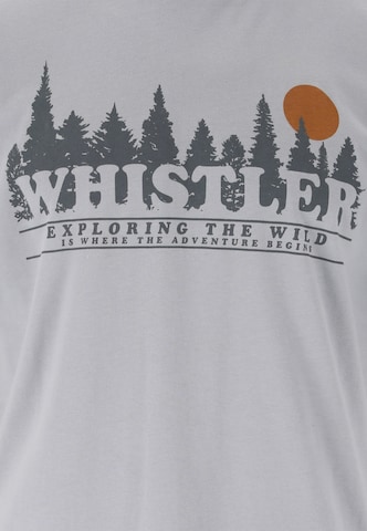 Whistler T-Shirt 'Cashew' in Grau
