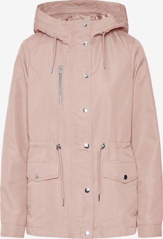 VERO MODA Tussenparka in Roze: voorkant