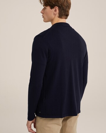 WE Fashion Slim fit Overhemd in Blauw