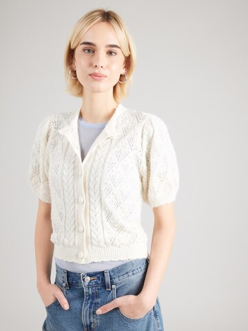 LEVI'S ® Strickjacke in Weiß: Vorderseite