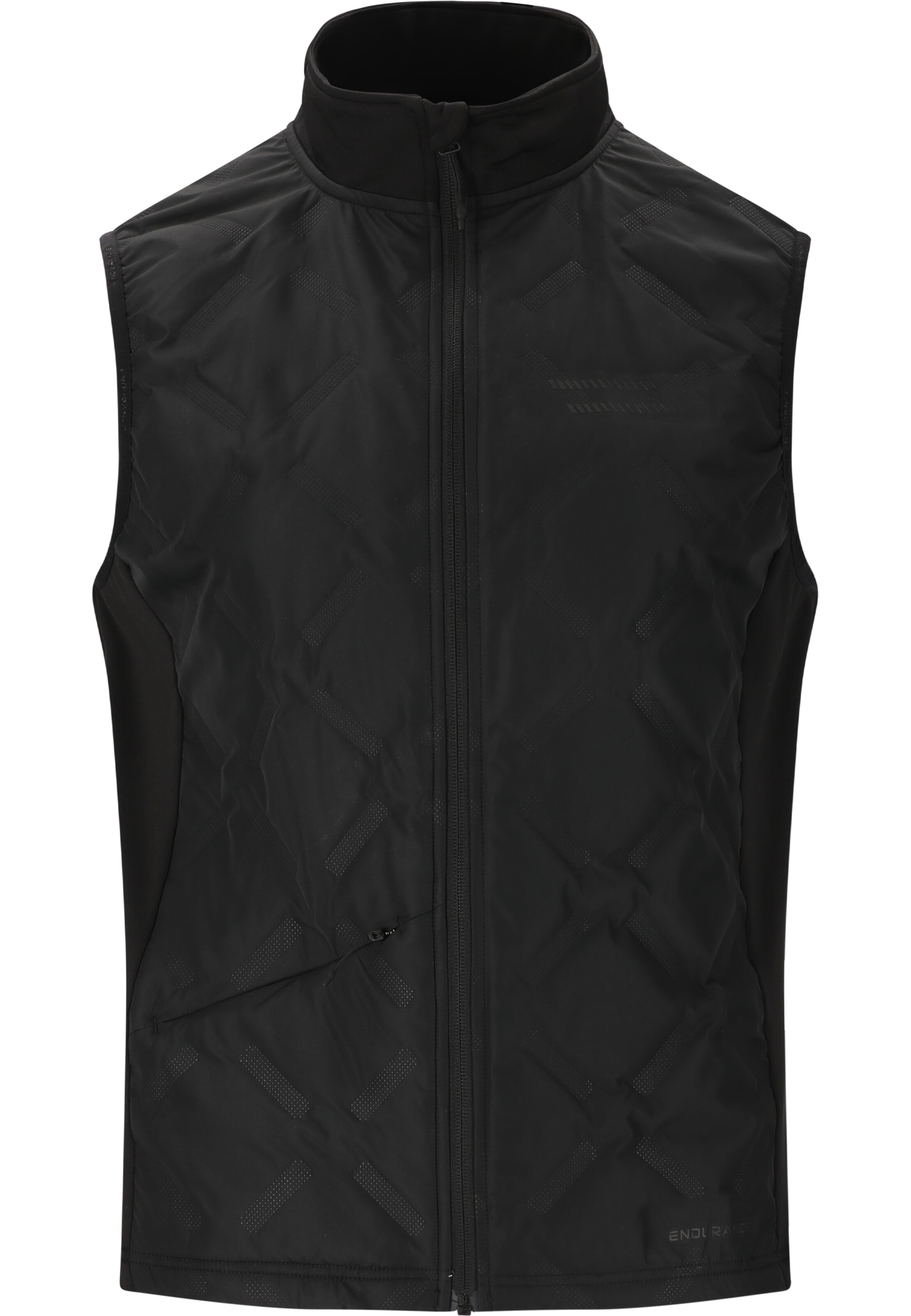 ENDURANCE Weste 'Jelawat' in Schwarz: Vorderseite