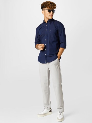 FYNCH-HATTON - Ajuste regular Camisa de negocios en azul