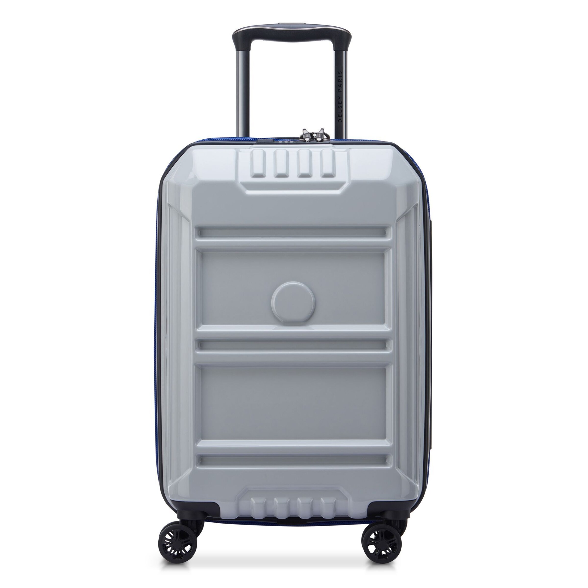 Valisette Delsey Paris en argent : devant