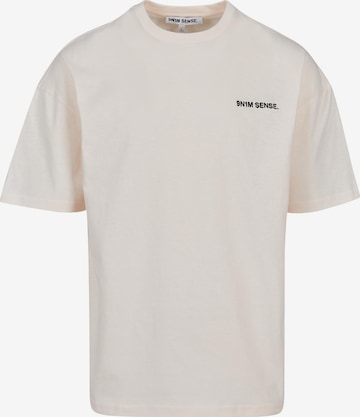 T-Shirt 'Mykonos' 9N1M SENSE en beige : devant