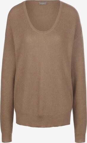 Pull-over include en beige : devant