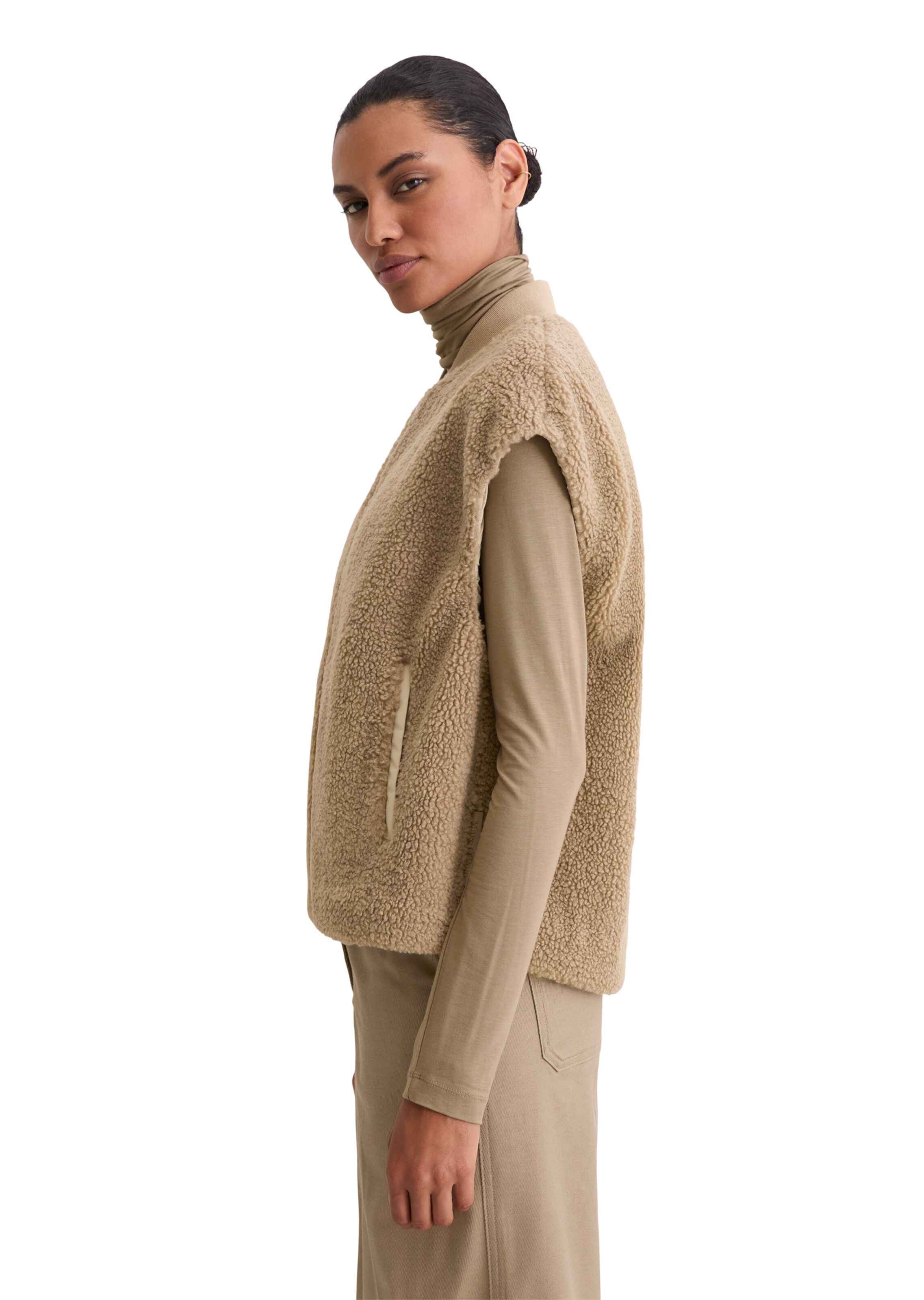 Gilet Marc O'Polo en marron