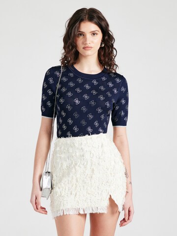 GUESS Trui 'ROSIE' in Blauw: voorkant
