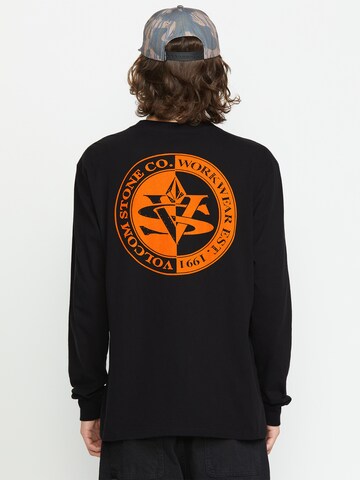 Volcom Shirt 'Excavator' in Schwarz: Vorderseite
