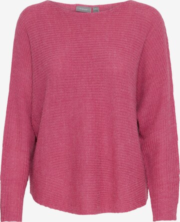 Fransa Sweater ' ERETTA ' in Pink: front