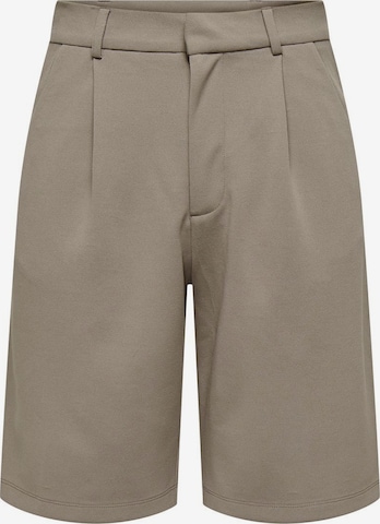Regular Pantalon à pince JDY en gris : devant