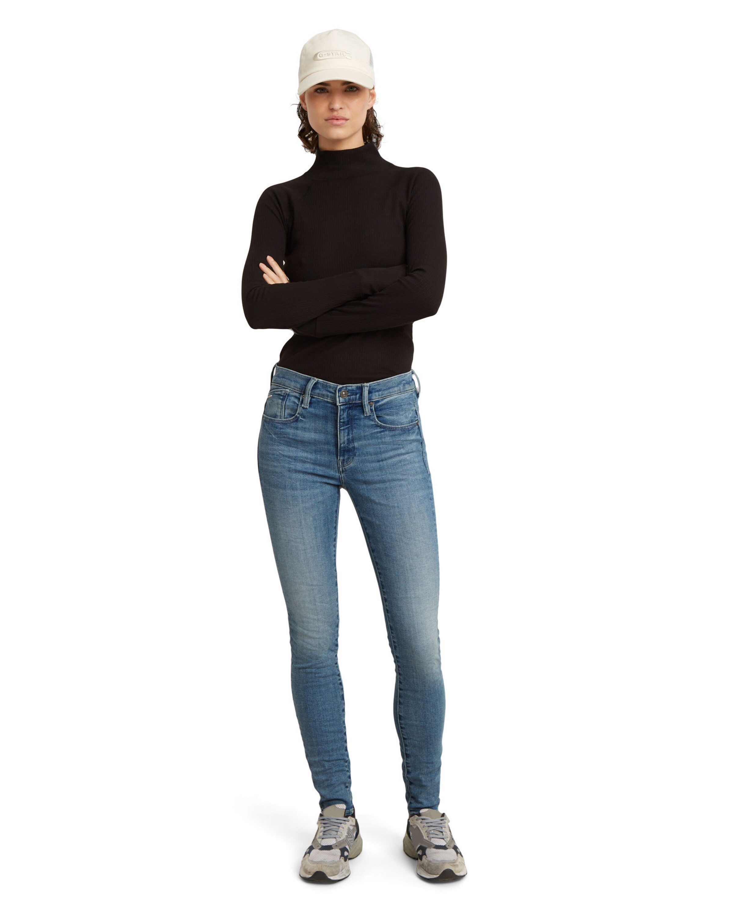 G-STAR Skinny Jeans 'Lhana' i blå