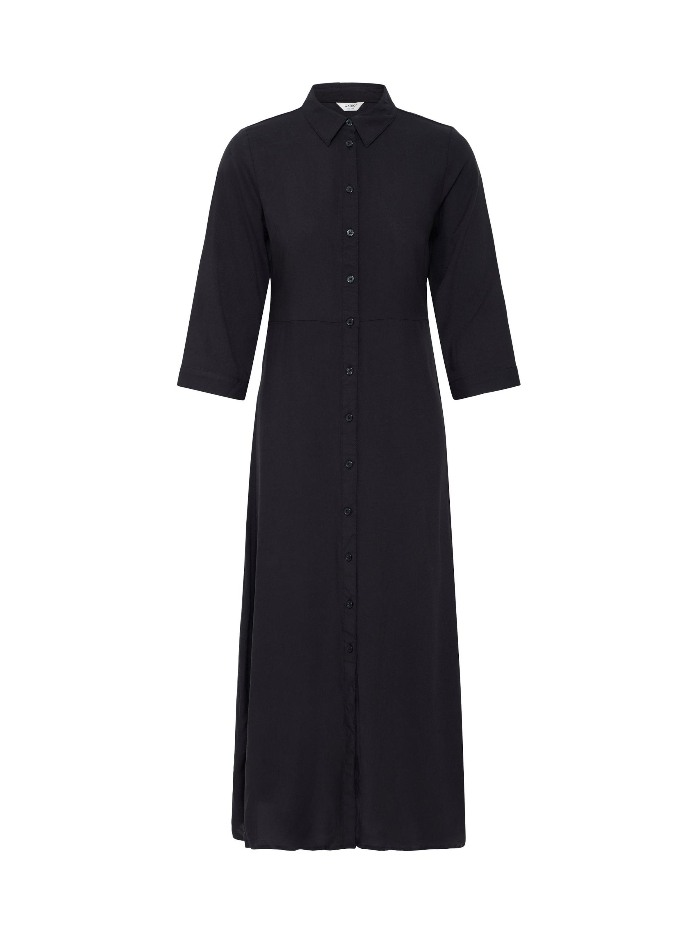 Oxmo Jurk ' OXNIlla ' in Zwart: voorkant