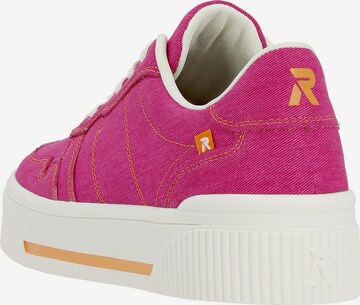 Sneaker bassa di Rieker EVOLUTION in rosa