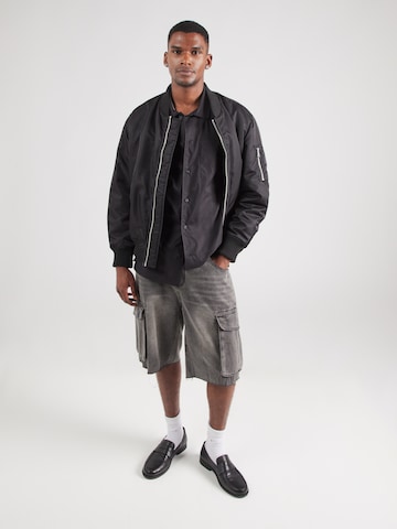 Han Kjøbenhavn Regular fit Button Up Shirt in Black