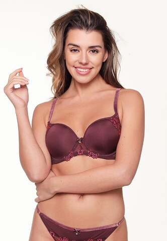 Invisible Soutien-gorge LingaDore en violet : devant