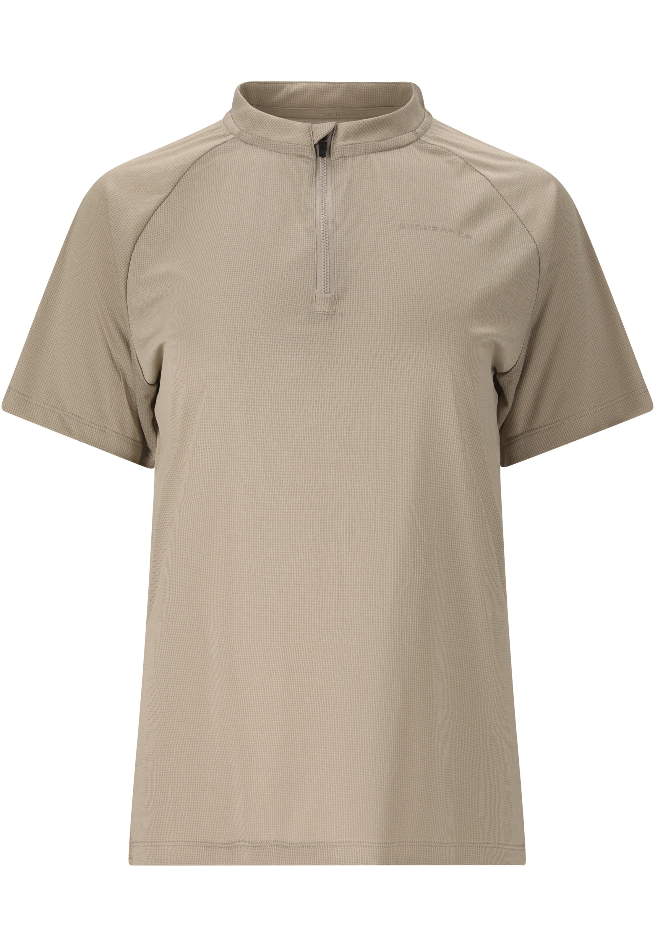 ENDURANCE Functioneel shirt 'Crow' in Bruin: voorkant