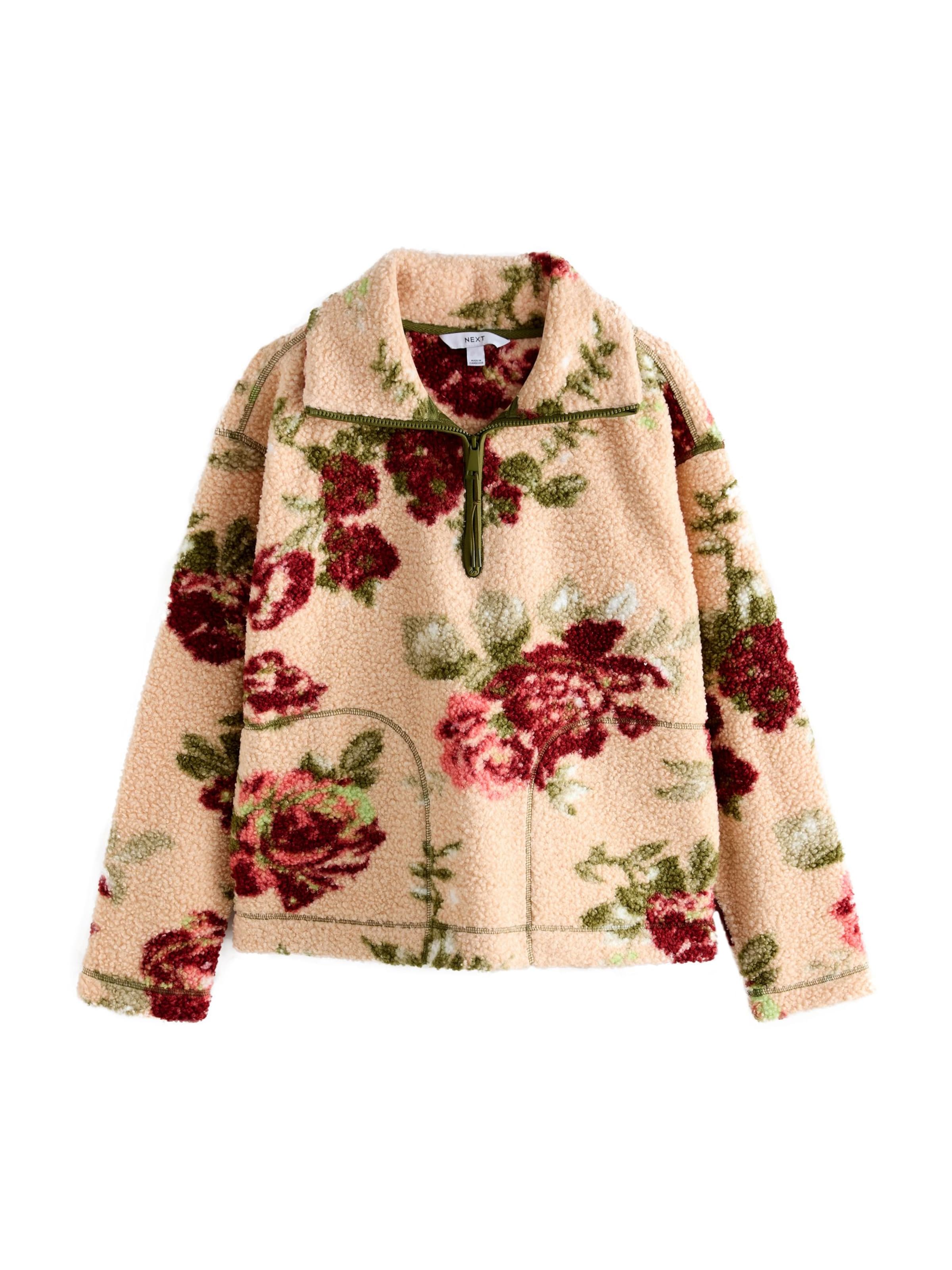 Next Μπλούζα φούτερ σε ροζ: μπροστά